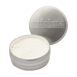 Minima Organics Fluoridevrije Vegan Poeder Tandpasta in blik 30 G - Ibiza Zout Smaak