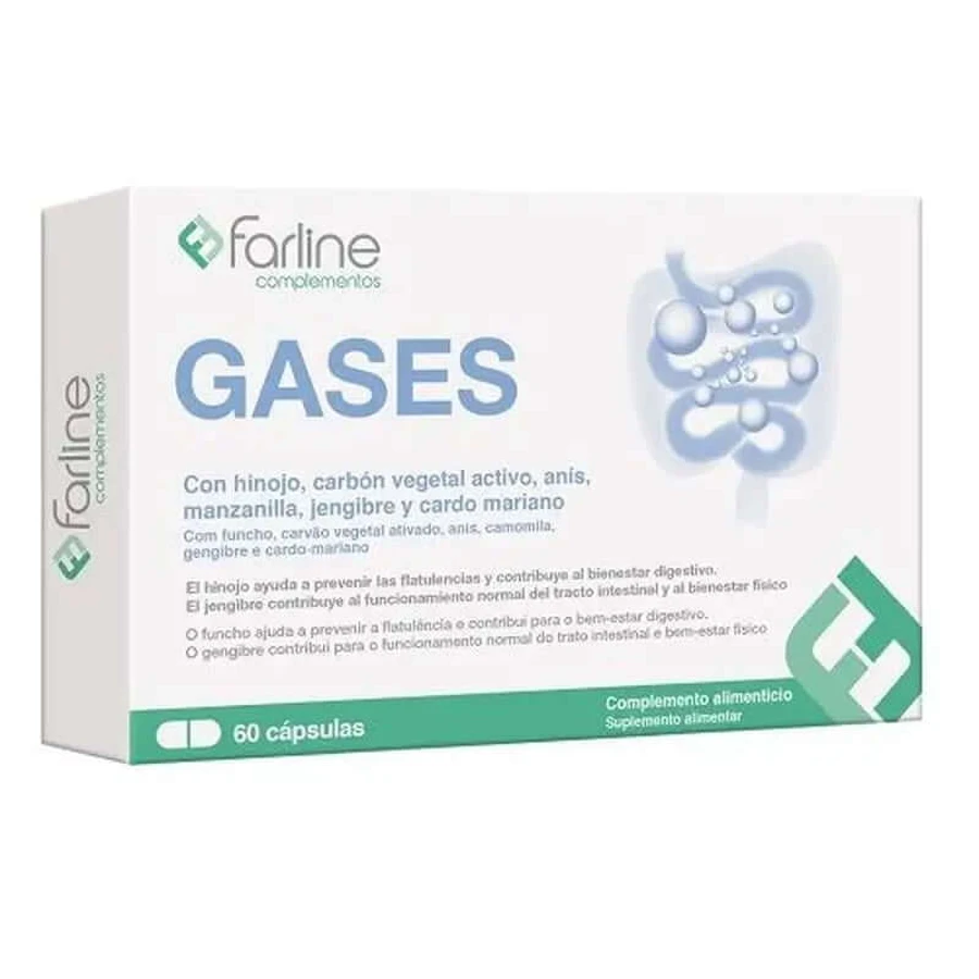 Suplement diety Farline Gas, 60 kapsułek: ceny i cechy