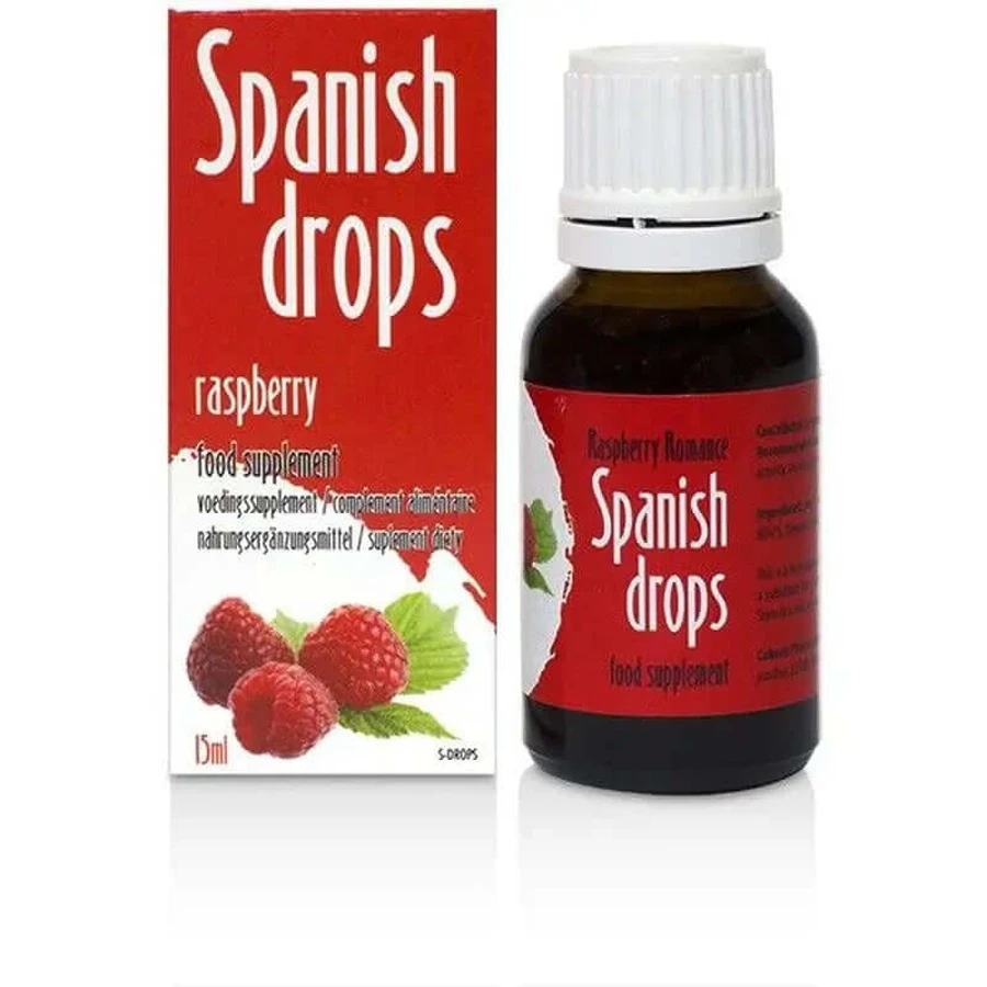 Cobeco Pharma Raspberry Romantica Stimulating Drops, 15ml
