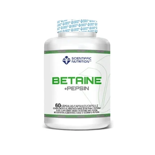 Scientiffic Nutrition Betain +Pepsin, 60 Kapseln