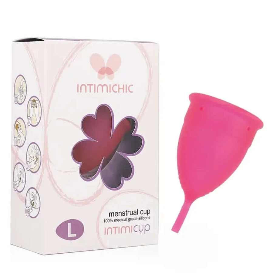 Intimichic Medische Silicone Menstruatiecup - Maat L