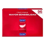 Durex Preservativos Sensitivo Suave Para Mayor Sensibilidad, Pack 96 unidades