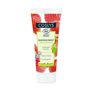 Coslys Gel Dentifricio per Bambini Fragola Biologica, 100 g