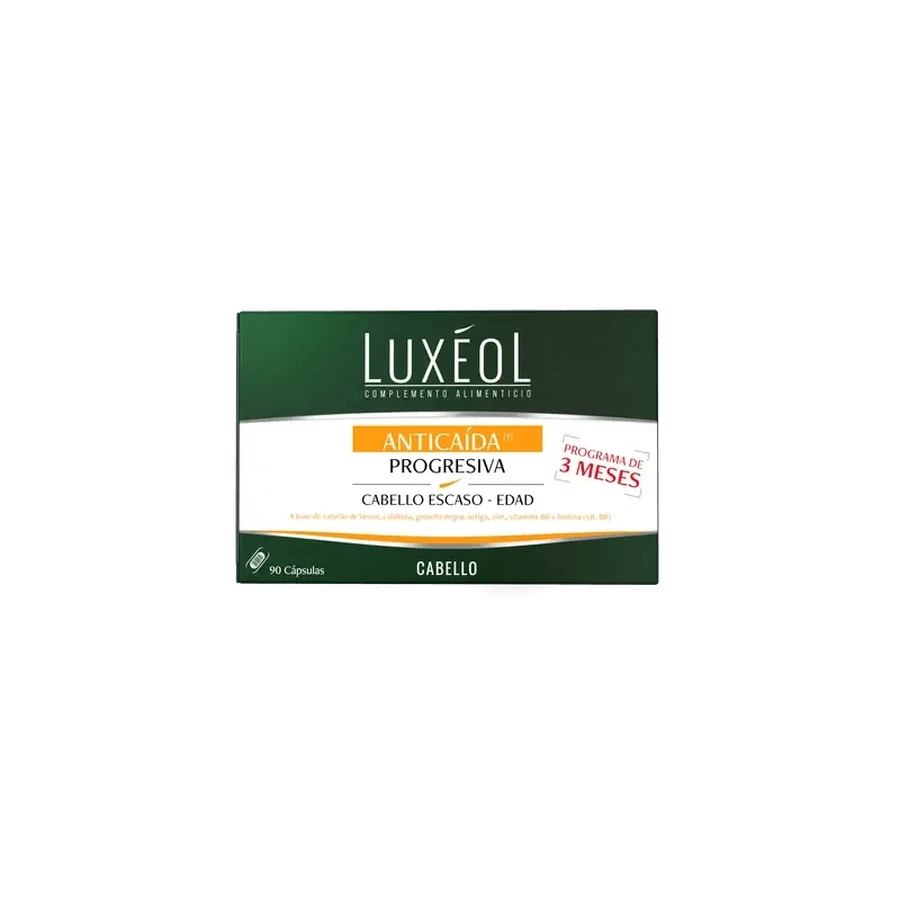 Luxeol Anticaida Progresiva 3 miesiące, 90 tabletek: ceny i cechy