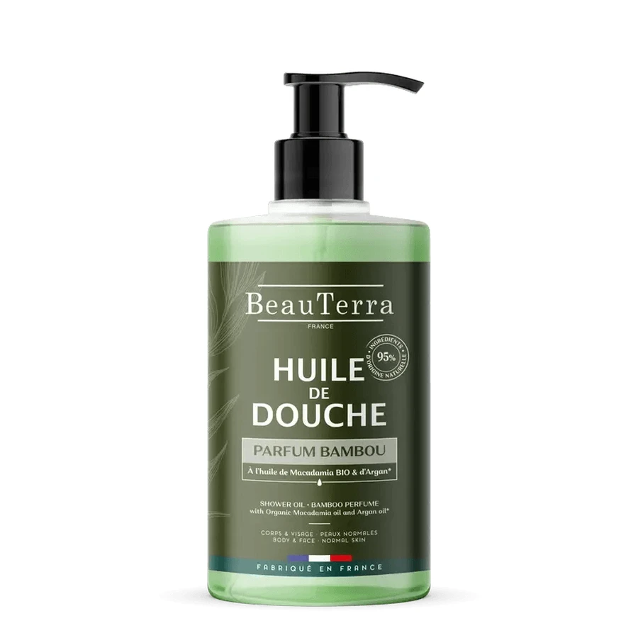 Beauterra Bamboe Douche Olie , 750 ml