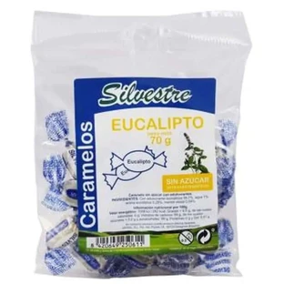 Silvestre Suikervrije Eucalyptus Snoepjes 70Gr