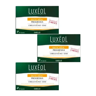Luxeol Anticaida Progressive, confezione 3 x 90 compresse