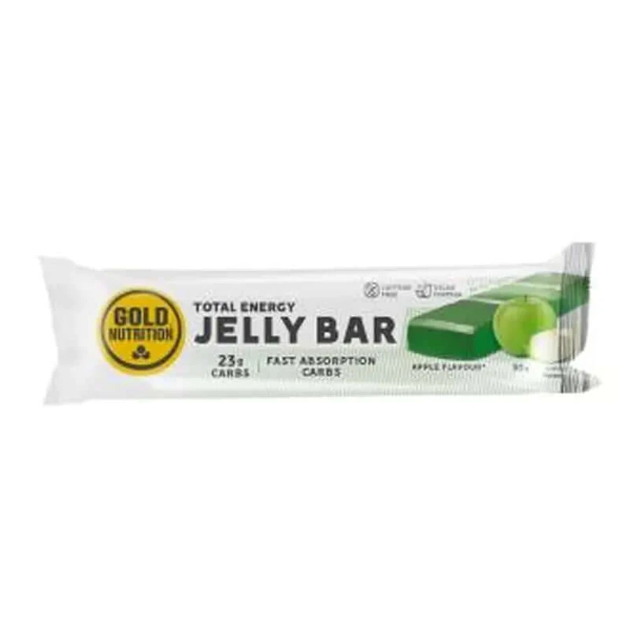 Gold Nutrition Jelly Bar Total Energy Apfel 15Packs
