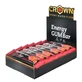 Crown Sport Nutrition Energy Gum Bar Strawberry + Caffeine, 12 x 30 gramów