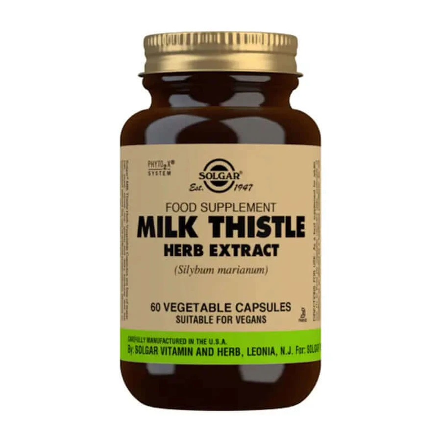Solgar Milk Thistle, 60 kapsułek: ceny i cechy