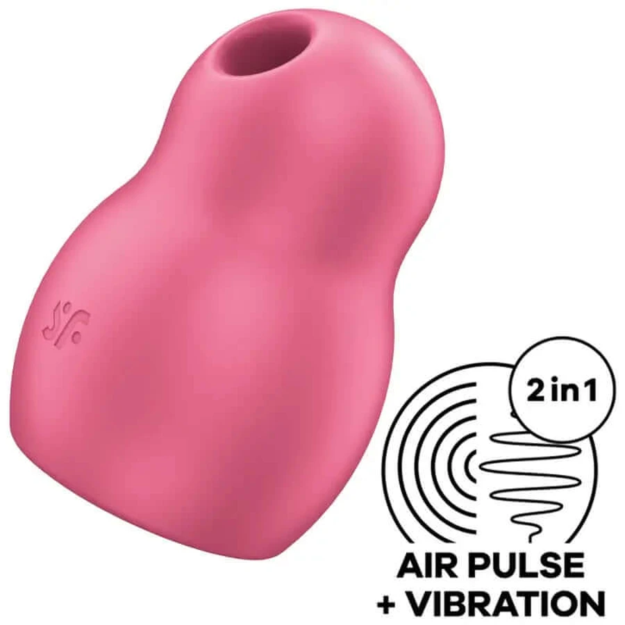 Satisfyer Pro To Go 1 stimolatore e vibratore doppio rosso