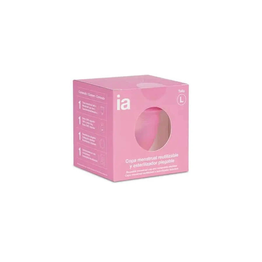 Cupa menstruală Interapothek mărimea L