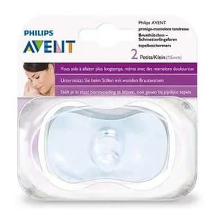 Mamelon din silicon Avent Mamelon din silicon Dimensiune S 2 bucăți Scf153/01