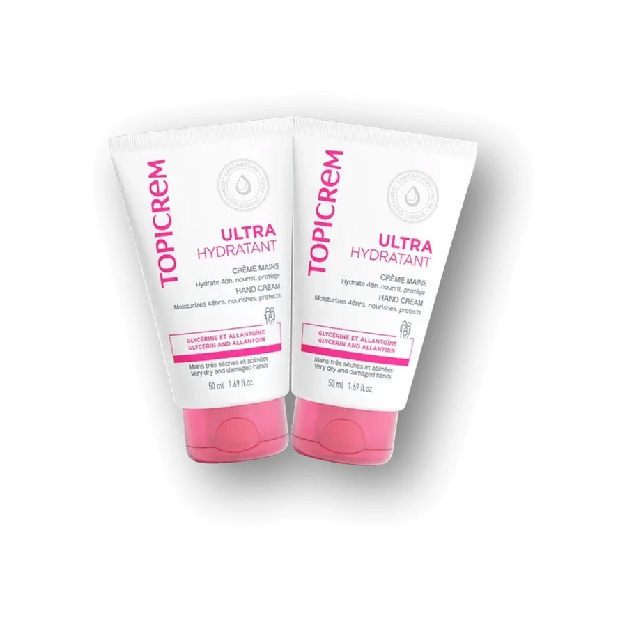 Topicrem Duo Pack Uh Ultra-Moisturizing Hand Cream 50 Ml 2nd Unit 50%.