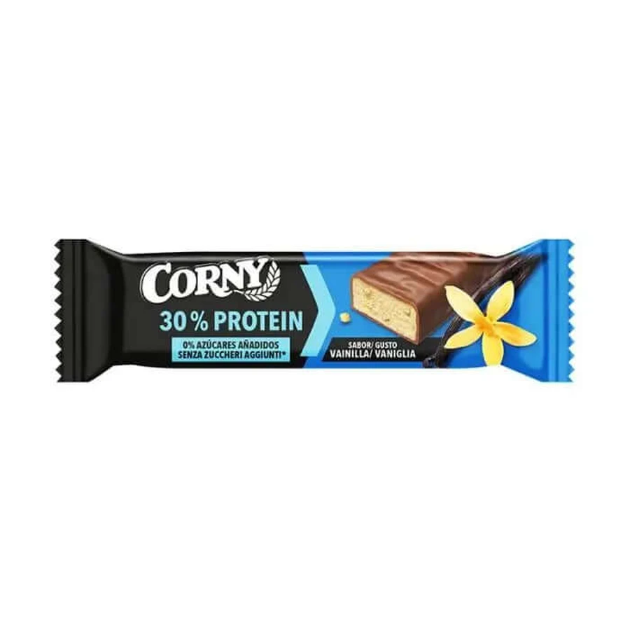 Corny Barrita Vainilla 30% Protein 0% Azúcares Añadidos , 50 gr
