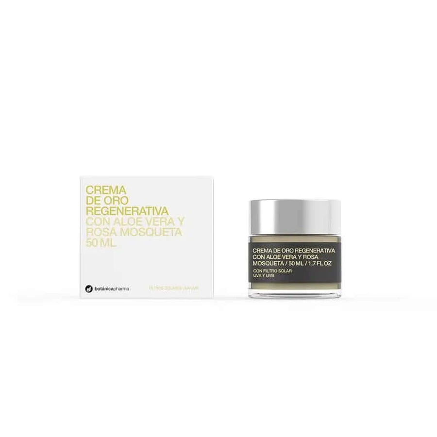 Botanicapharma Regenerujący złoty krem do twarzy Fps 15, 50 ml: ceny i cechy