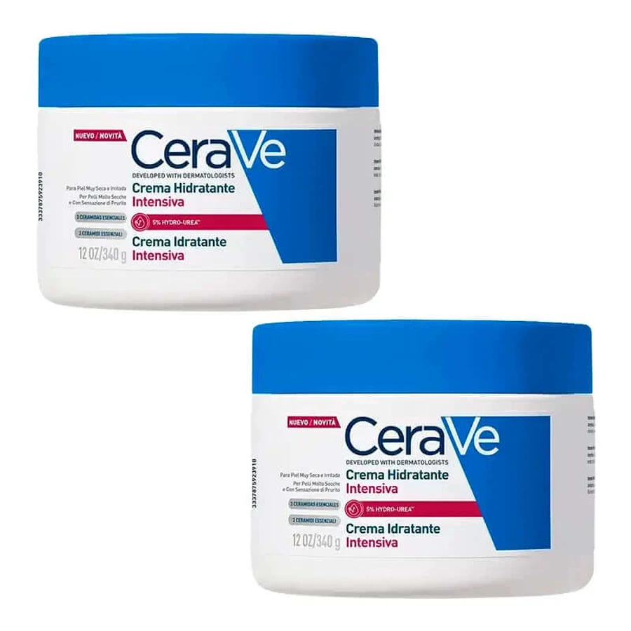 Cerave Intensive Feuchtigkeitscreme 5% Hydro-Urea, Packung 2 x 340 gr.