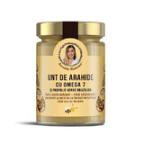 Unt de arahide cu Omega 7, proplois verde brazilian, Secretele Ramonei, 350g, Remedia