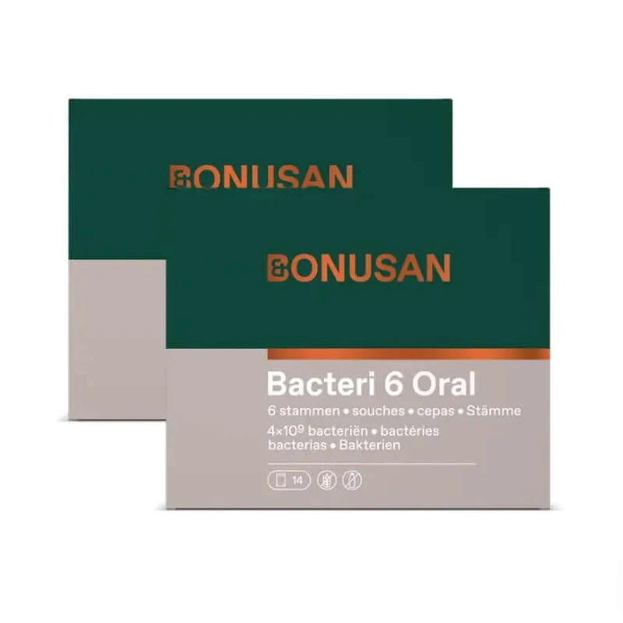 Bonusan Bacteri 6 Oral, enveloppes 2X14