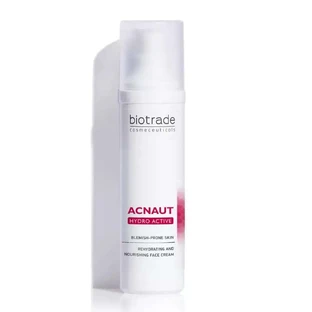 Biotrade ACNAUT Cremă hidratantă non comedogenă pentru ten gras cu acnee 60 ml