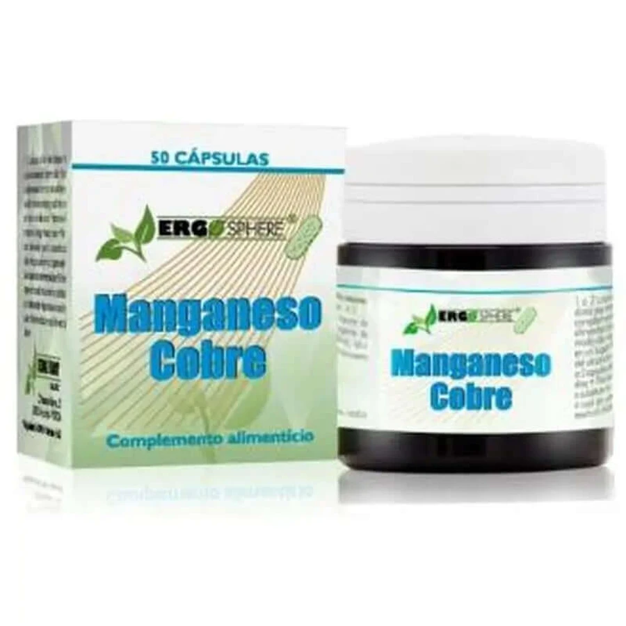 Ergonat Mangan - Cupru Ergosphere 50 Capsule