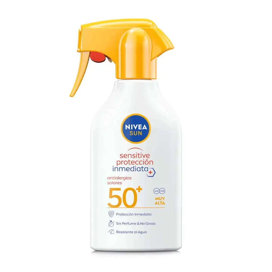 NIVEA Sun Sensitive Anti-Allergic Sun Spray Fp50+, 270 ml