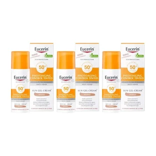 Eucerin Solar Photoaging Control Getöntes Spf50+, 3X50 Ml