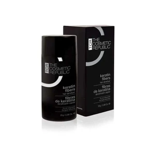 The Cosmetic Republic Fibre alla cheratina Fibre per capelli castano scuro, 25 g