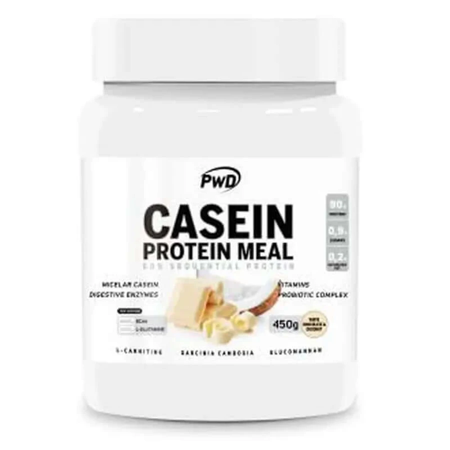 Pwd Casein Protein Mahlzeit weiße Schokolade Kokosnuss 450G