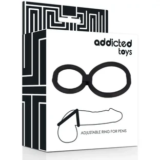 Regulowane pierścienie na penisa Addicted Toys
