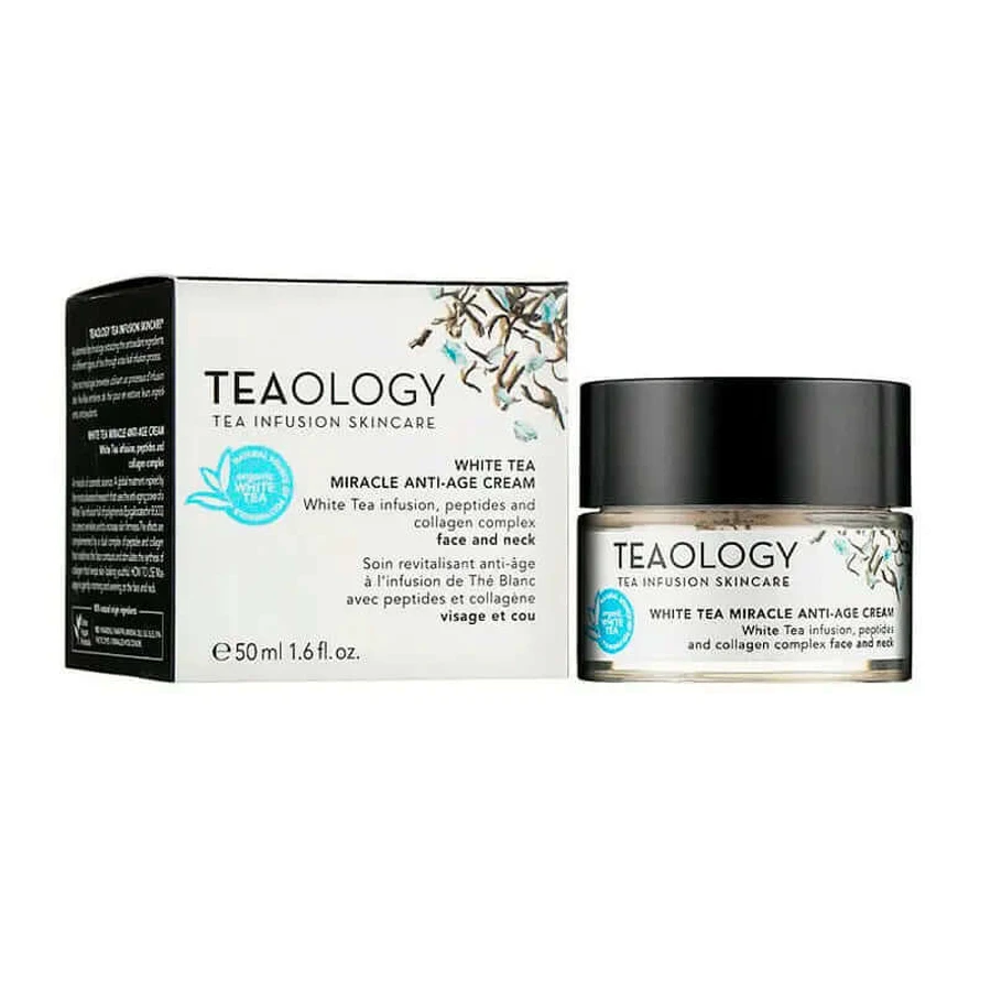 Teaology Crème pour les mains et les ongles au thé bleu, 75 ml
