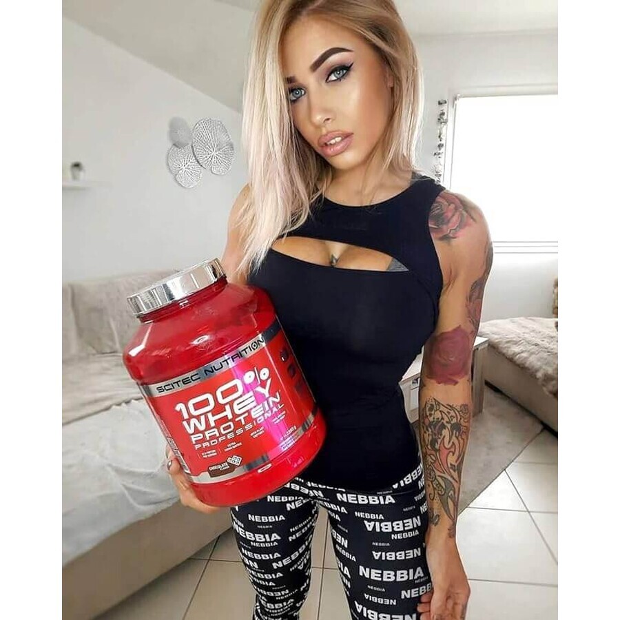 Proteína de Suero Profesional Vainilla Muy Bayas, 920 gramos, Scitec Nutrition