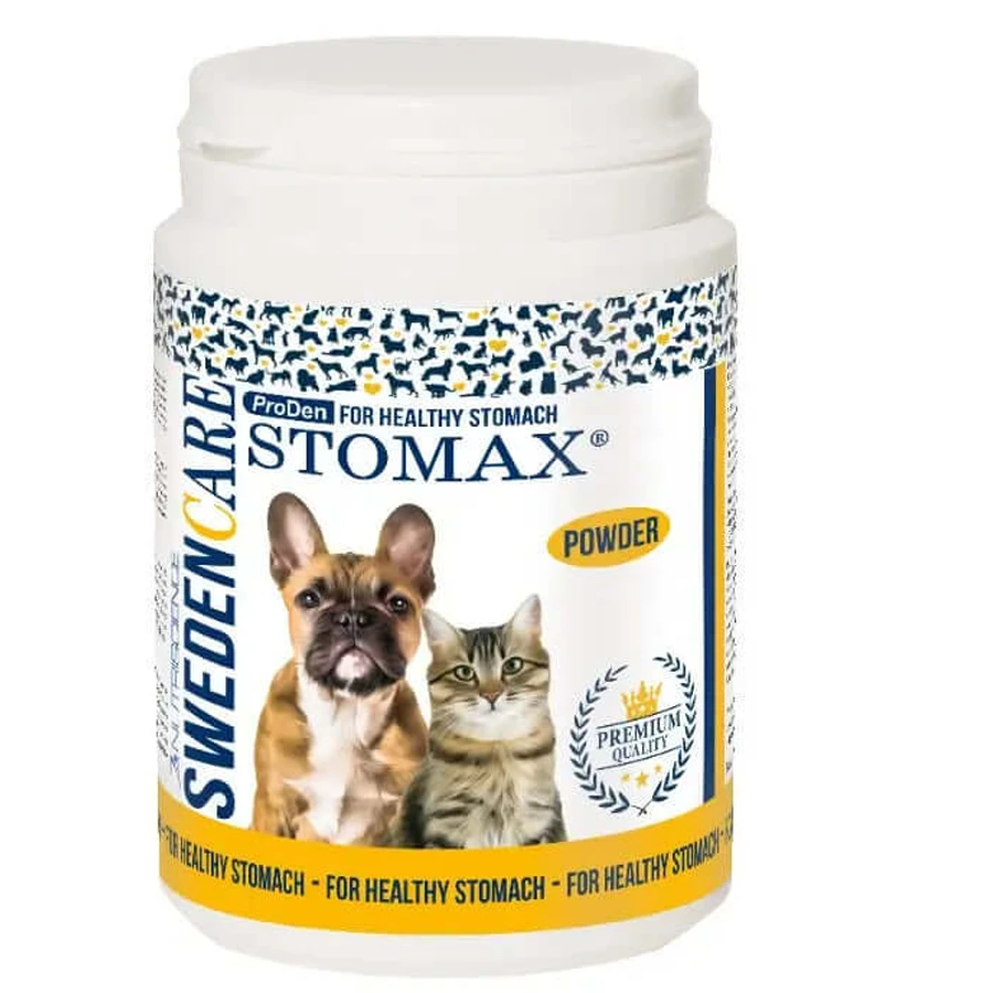 Stomax Pudră pentru câini și pisici 200 g