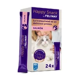 Feliway Happy Snack Aromă de somon, 24 pliculețe
