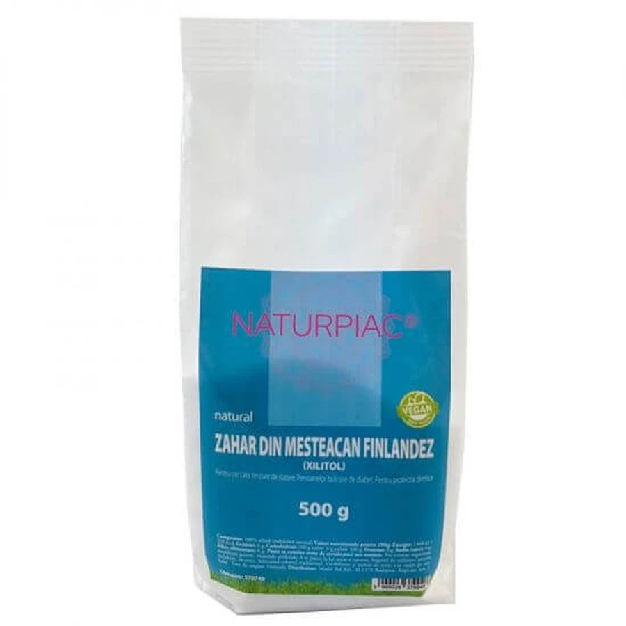 Sucre de bouleau finlandais, 500g, Sanoviva Farma