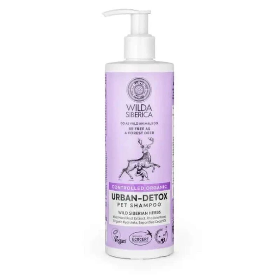 Wilda Siberica Urban-Detox Haustier-Shampoo, 400 ml