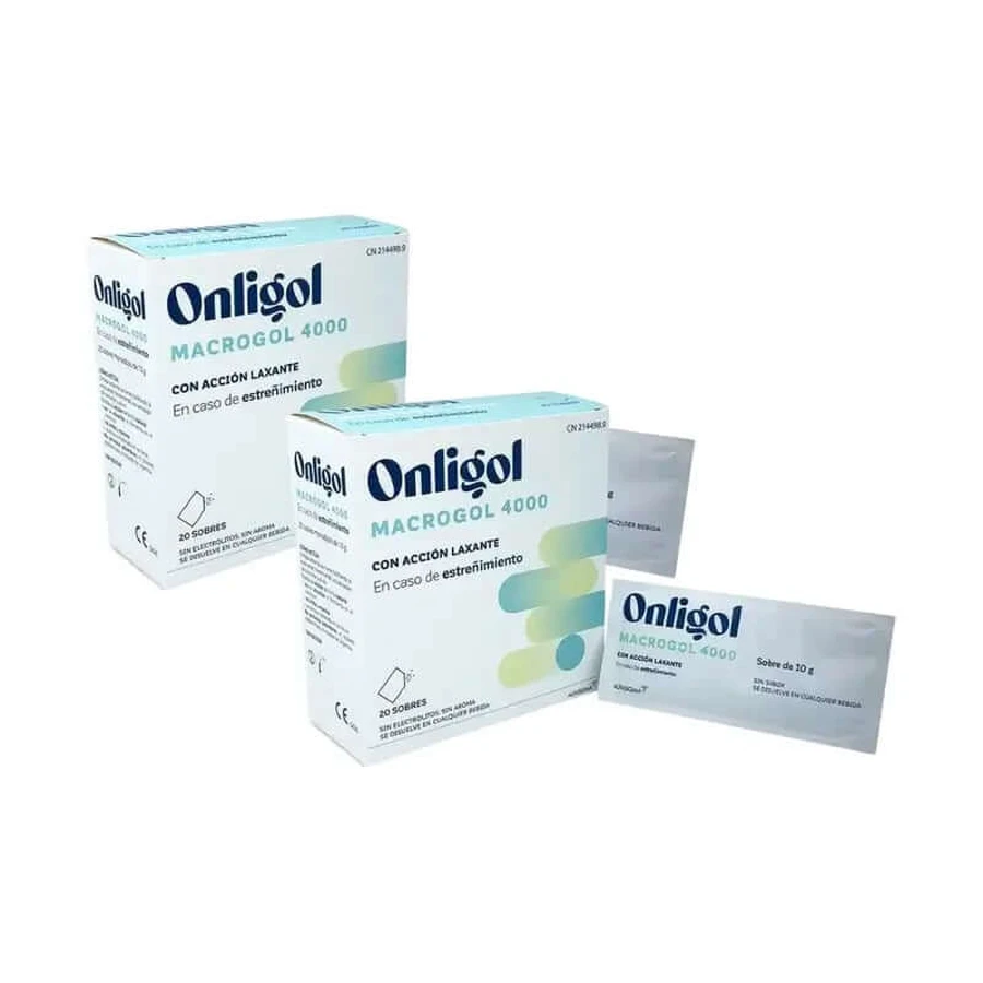 Onligol 20 saszetek po 10 g, opakowanie 2 szt.: ceny i cechy