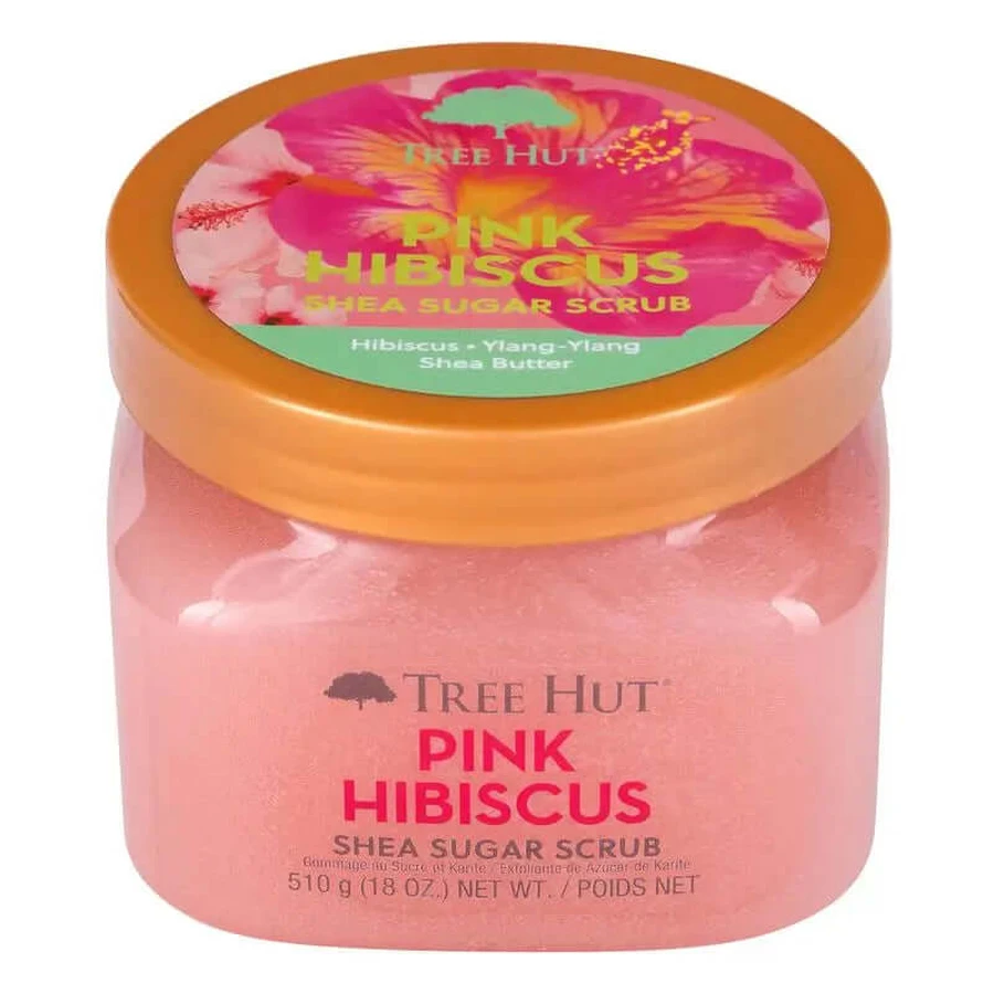 Tree Hut Sugar Scrub, Rosa Hibiskus, 510 g
