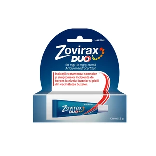 Zovirax Duo crema, 2 g, Gsk