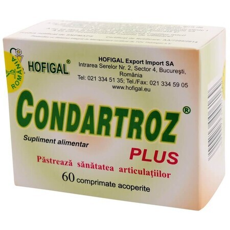 Condartroz Plus, 60 comprimidos, Hofigal