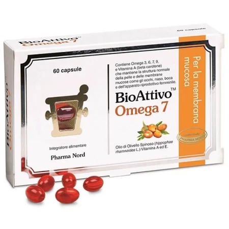 BIOActive Omega 7, 60 cápsulas, Pharma Nord