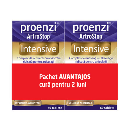 Proenzi Artrostop Envase Intensivo, 60 comprimidos + 60 comprimidos, Walmark