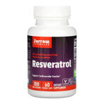 Resveratrol Jarrow Formulas, 100 mg, 60 cápsulas vegetales, Secom