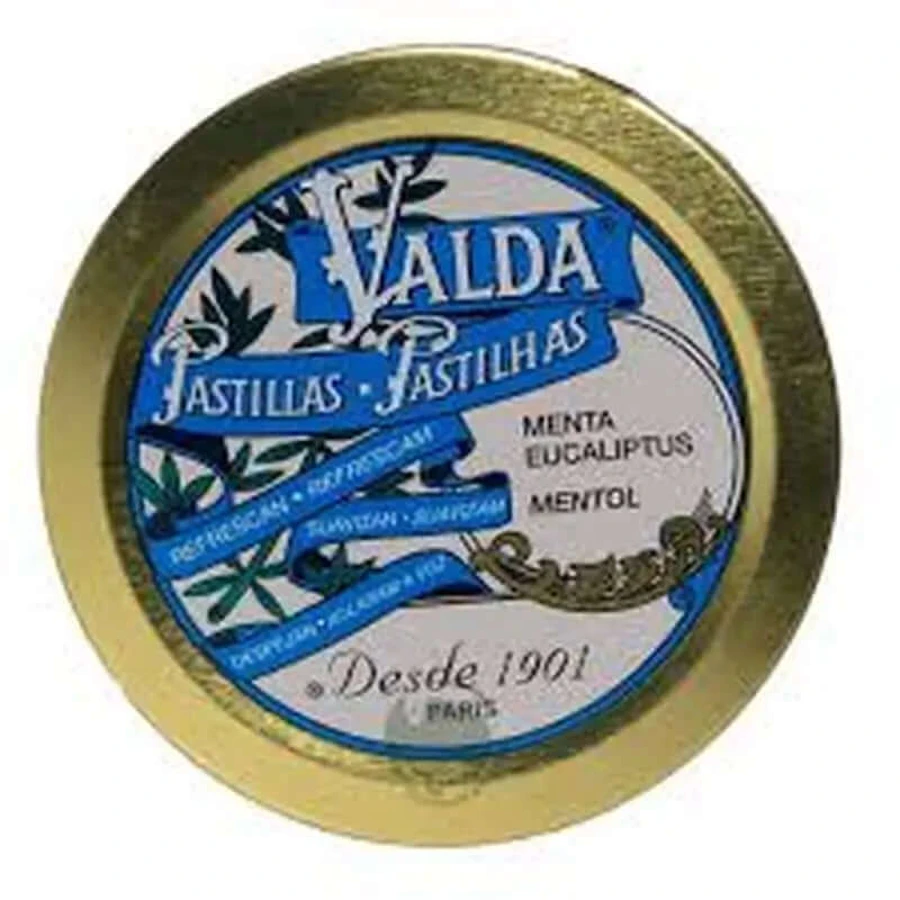 Valda Bonbons adoucissants à la menthe, 50 pastilles
