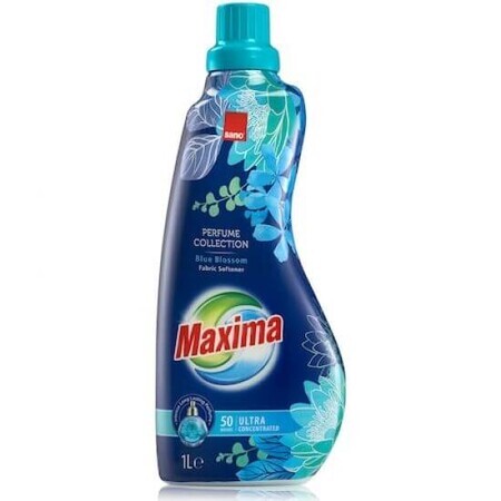 Acondicionador Ultra Concentrado para Tejidos Blue Blossom, 1 L, 50 lavados, Sano