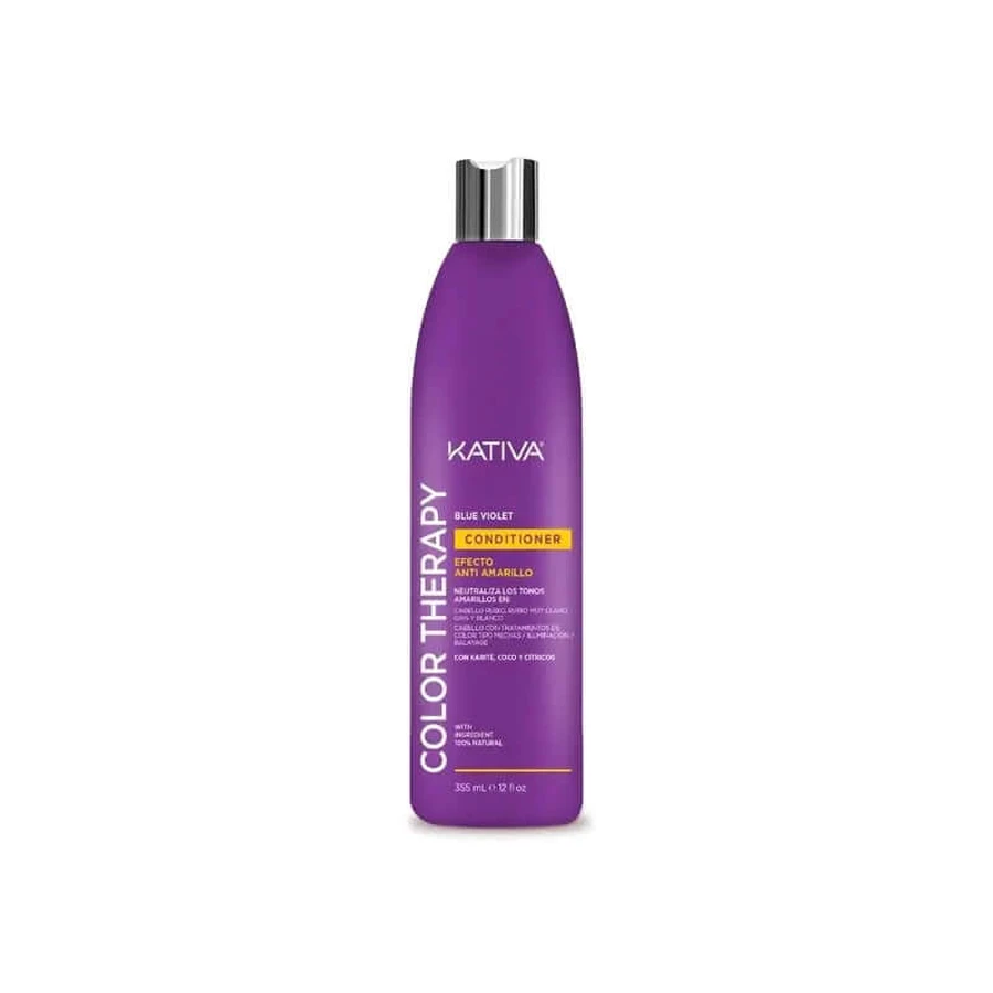 Kativa Color Therapy Balsam albastru violet , 355 ml