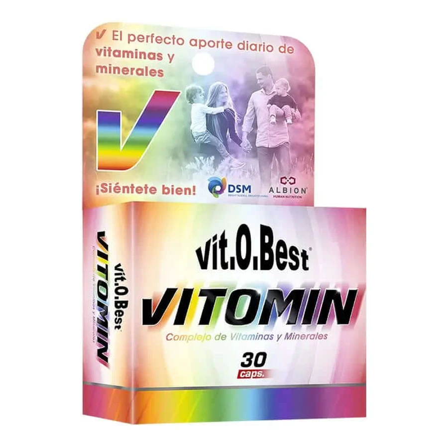 Vit.O.Best Vitomin (Complesso di vitamine e minerali) , 30 capsule