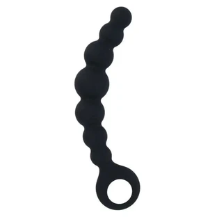 Giocattoli anali intensi Perline anali Max Nero