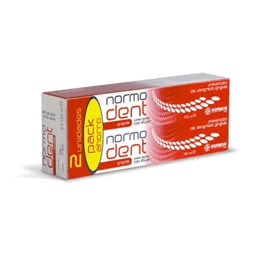 Normodent GingiVITIS Paste Pack 2X125 ml