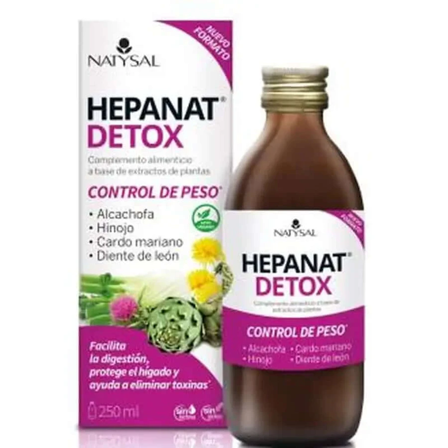 Natysal Hepanat Detox Syrop 250M: ceny i cechy